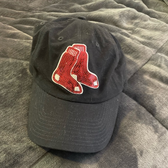 Pink Boston Red Sox sequence baseball hat - Picture 1 of 5